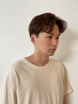 シェノン サントル(CHAINON CENTRE) センターパート/マッシュ/着物ヘア/着物ヘア/メルティカラー