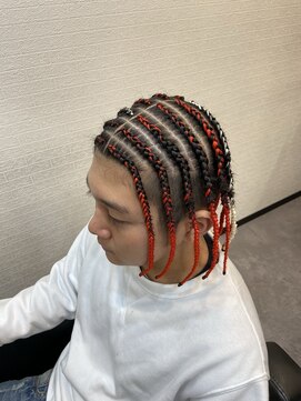 レパード(Leopard) コーンロウ(エクステンション)