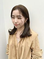 エレン 池袋(ElEn.)&nbsp;【エレン池袋】似合わせ小顔カット×外ハネミディ　おしゃれ