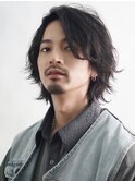 伸ばしかけ ウルフ ニュアンスカール