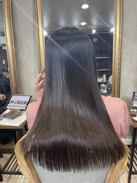 アンフィフォープルコ(AnFye for prco) ジュエリーシステム×LULUトリートメント×縮毛矯正で艶髪に変身