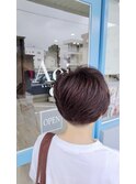刈り上げハンサムショート