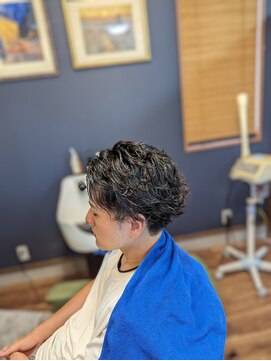 理創こすぎ パーマ