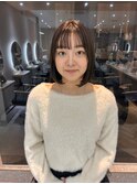 黒髪ショート*ボブ*ダークアッシュ【ZinaCENTRAL】