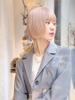 エムスラッシュフィール 東戸塚(M.SLASH FIEL)&nbsp;ハイトーンカラー/艶髪/透明感/切りっぱなしボブ/FIEL東戸塚