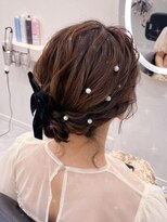 ヘア サロン クラン ソア 心斎橋店(hair salon clan soar) アップスタイル【クランソア】心斎橋ヘアメ/ヘアセット/