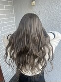 【ケアブリーチ使用】ミルクティーグレージュ♪
