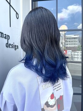 マップデザイン(map design) グラデーション