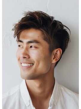 メンズ ルシードスタイル アウラ 松戸市五香(LUCIDO STYLE Aura) メンズスタイル【五香/メンズカット＜理容室＞/ブリーチ/眉毛】