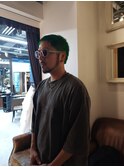 緑ボウズスタイル