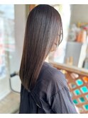 ツヤ髪ストレート