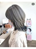 ダブルカラーウルフハイトーン裾カラー