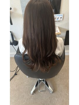 ネル 千早 香椎(nell.) 透明感 大人カール艶髪ミルクティーベージュ