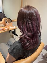 スーリール 伊都店(Sourire)&nbsp;ヴァイオレット　ピンク　ヘアカラー