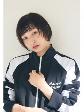 トキ(toki) 耳かけボブ×ショコラブラウン