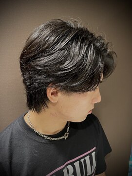 ヒロギンザ 六本木店(HIRO GINZA) ニュアンスパーマ　センターパート