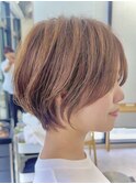前髪カタログ/イメチェンスタイル／ウェーブパーマ/こなれミディ