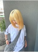 抜きっぱなしブロンド/ブリーチカラー/ハイトーンカラー