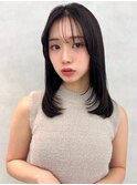 レイヤー/ネビージュ/韓国ヘア/イメチェン/縮毛矯正/中野/