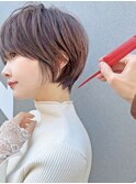 シースルーバング簡単スタイリング小顔ツヤ髪スタイルS13