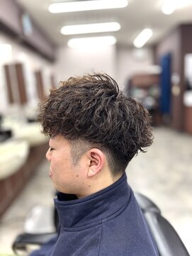 エスフィール 新井宿店(S.feel) ツイストスパイラル　ツーブロック