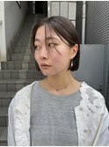 ボブ/ミニボブ/シースルーバング/コンパクトボブ/石川町/元町