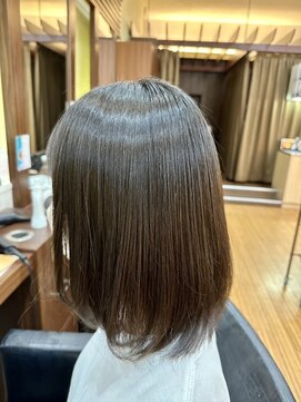 フレンズ 澄川店(friend's) シルキーカット+髪質整形ストレート