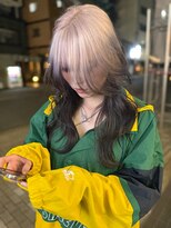 ラ キング(LA KING)&nbsp;黒髪/クラゲヘアー/オリーブグレー/小顔/ココアベージュ/栄