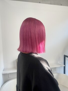 シュク 高円寺(SYUK) ピンク/ボブ/ハイトーン【SYUK高円寺】kanna