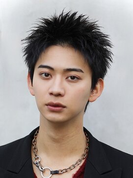 スパイキーアップバング