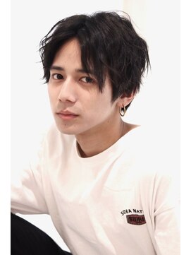 黒髪★爽やか大人かき上げヘア【吉祥寺/美容院/美容室】