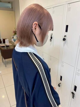 クレア 下北沢(CREA) デザインブリーチカラー(下北沢/ブリーチカラー/ダブルカラー)