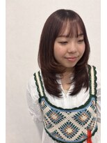 テーラヘアー 茂原店(TELA HAIR) 柔らかミディアムレイヤー【TELA HAIR茂原店】