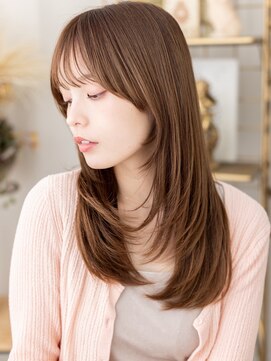 カバーヘア ブリス 志木南口駅前店(COVER HAIR bliss) こなれシャギーウルフツヤ感レイヤーロングc7志木20代30代40代