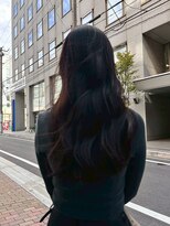 シム 千葉(sim)&nbsp;千葉駅/着物ヘア/大人ガーリー/ダークアッシュ/似合わせカット