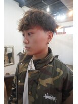 ロム 札幌大通(LOM)&nbsp;メンズフリンジカット【札幌】