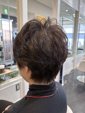 アーク(ARC+) 50代ナチュラル白髪ぼかし艶カラー