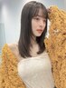 【梅雨のお悩み解決☆】骨格診断カット+前髪縮毛矯正