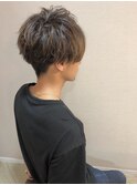 メンズカット 夏ショート テクノ