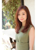 アドラーブル はなみずき店(adorable)&nbsp;大人のワンレンロング☆ナチュラルゆるカール