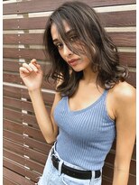 トルネード(TORNADO)&nbsp;ハニーグレージュロブウェーブセンターパート