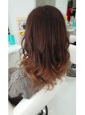 グラデーションカラー(ブリーチ有り)