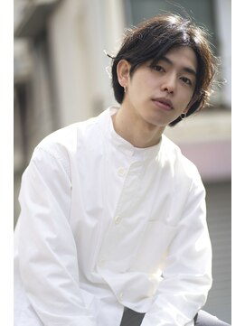 ビビト(bibito) bibito ナチュラルパーマ　センターパート　マッシュ