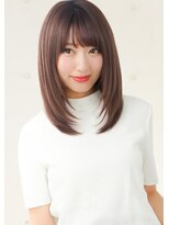 美容室 サボイ 高崎店(SAVOY)&nbsp;スタイリング簡単！大人かわいい♪愛されツヤ感ストレート