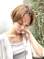 ヘアーアンドファッションシオミエイチ (hair＆fashion shiomi H) 【shiomi H】大人ショートボブ