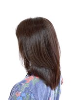 大人美人小顔ヘルシースタイルふんわりカールショコラアッシュ