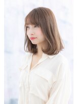 ミック ヘアアンドビューティー 大山店(miq Hair&Beauty) 大人ガーリー☆ショコラベージュストカールロングボブa