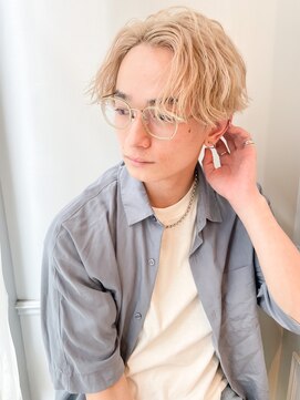 キャンバス バイ ネオリーブ 横浜西口(Canvas by neo.) パーマ風簡単スタイリングセンターパート韓国【横浜】