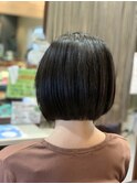 丸みショートボブ