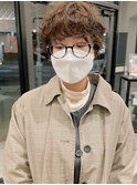 ショート　パーマ　無造作パーマ
